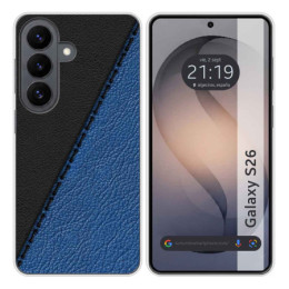 Funda Silicona para Samsung Galaxy S26 5G diseño Cuero 02...