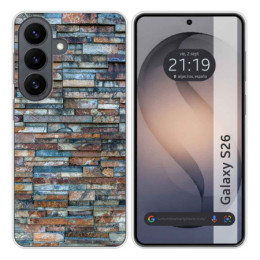 Funda Silicona para Samsung Galaxy S26 5G diseño Ladrillo...