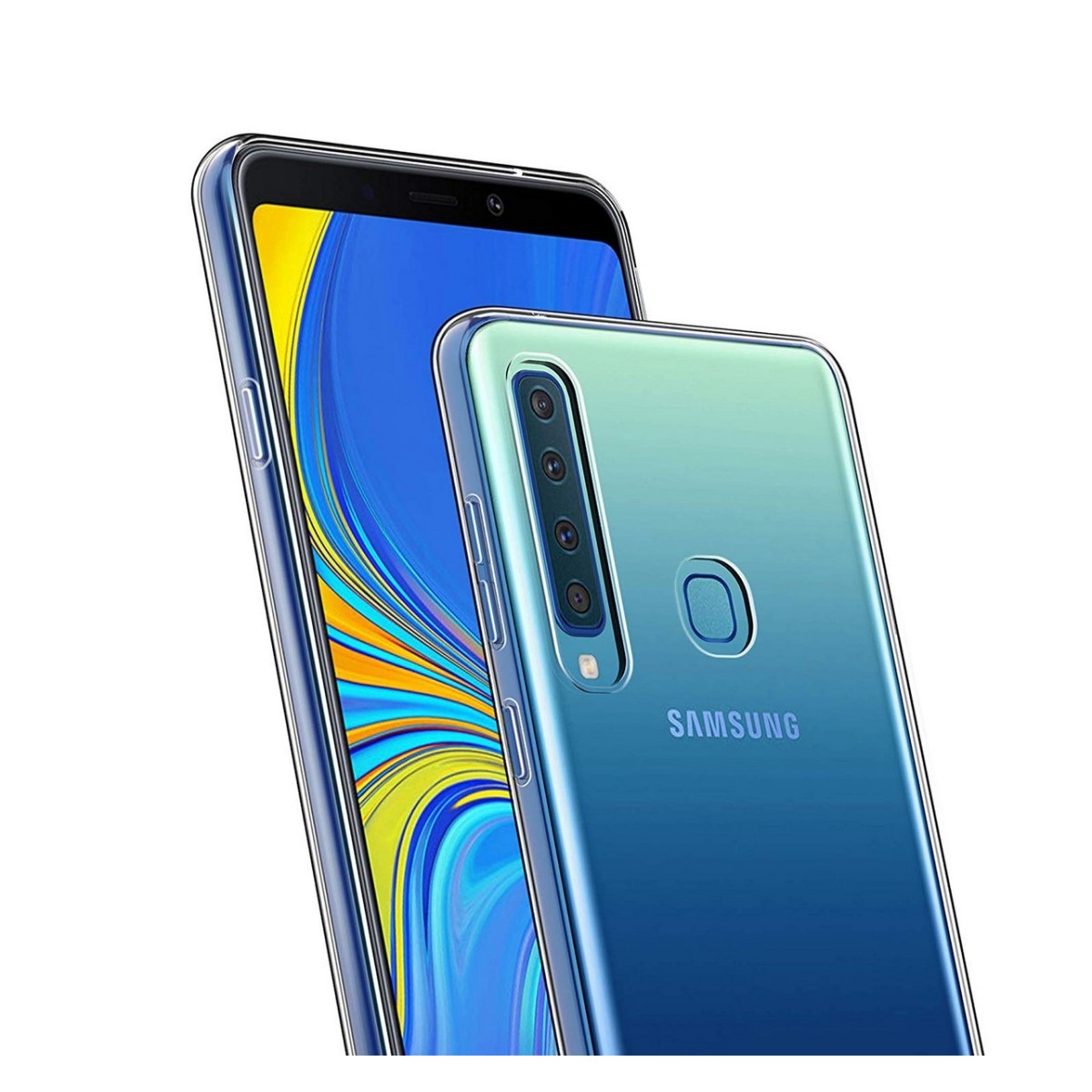 Funda Gel Tpu Fina Ultra-Thin 0,5mm Transparente para Samsung Galaxy A9 (2018)