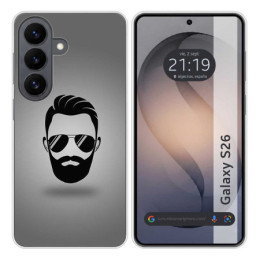 Funda Silicona para Samsung Galaxy S26 5G diseño Barba...