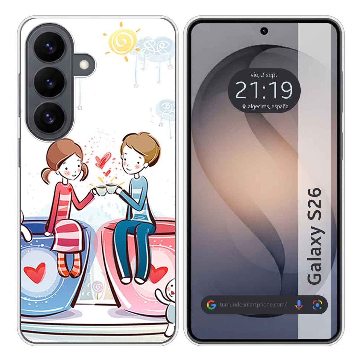 Funda Silicona para Samsung Galaxy S26 5G...