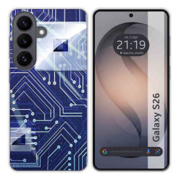 Funda Silicona para Samsung Galaxy S26 5G diseño Circuito...