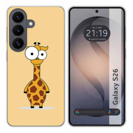 Funda Silicona para Samsung Galaxy S26 5G diseño Jirafa...