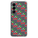 Funda Silicona Antigolpes para Samsung Galaxy S26 5G diseño Cerezas Dibujos