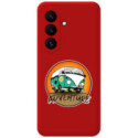 Funda Silicona Líquida Roja para Samsung Galaxy S26 5G diseño Adventure Dibujos