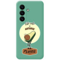 Funda Silicona Líquida Verde para Samsung Galaxy S26 5G diseño Culo Natural Dibujos