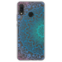 Funda Gel Transparente para Huawei P8 Lite 2017 Diseño Mandala Dibujos