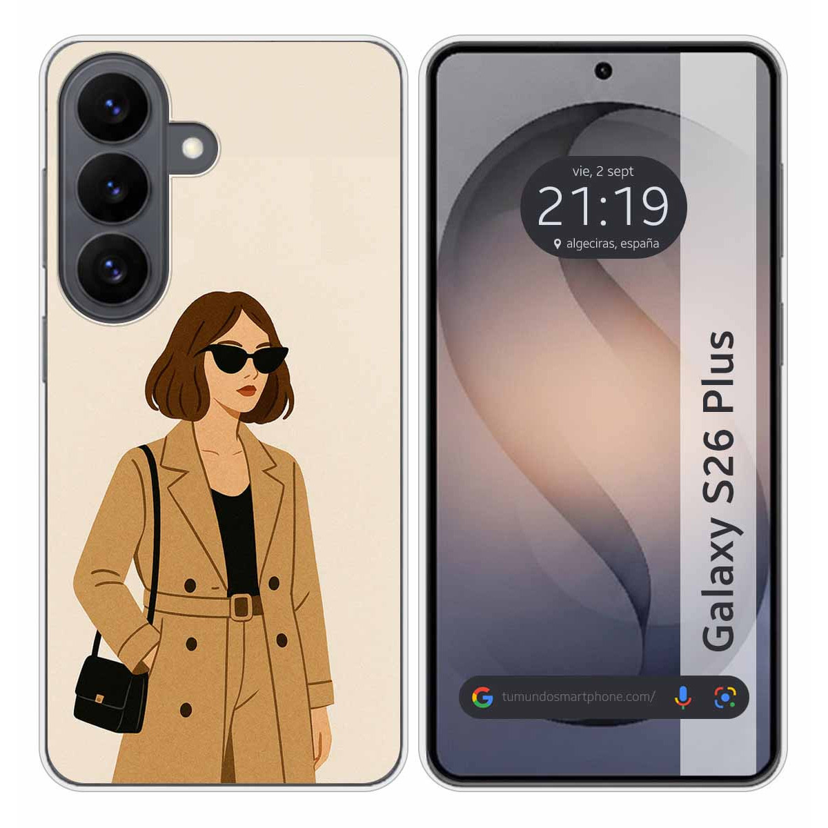 Funda Silicona para Samsung Galaxy S26+ Plus 5G...