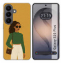 Funda Silicona para Samsung Galaxy S26+ Plus 5G diseño Mujer 02 Dibujos