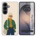 Funda Silicona para Samsung Galaxy S26+ Plus 5G diseño Mujer 03 Dibujos
