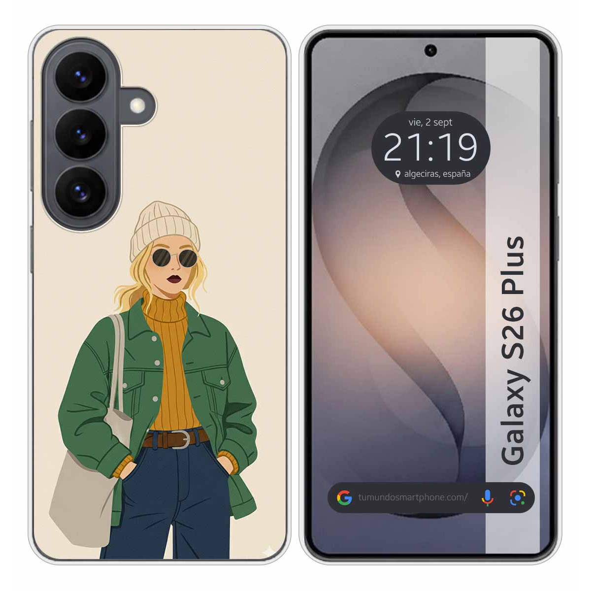 Funda Silicona para Samsung Galaxy S26+ Plus 5G...