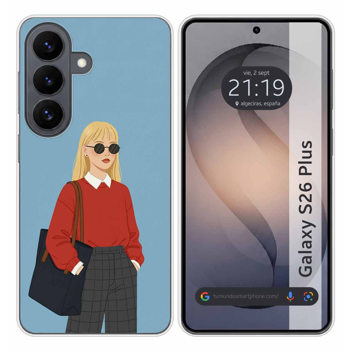 Funda Silicona para Samsung Galaxy S26+ Plus 5G...