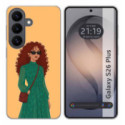 Funda Silicona para Samsung Galaxy S26+ Plus 5G diseño Mujer 06 Dibujos