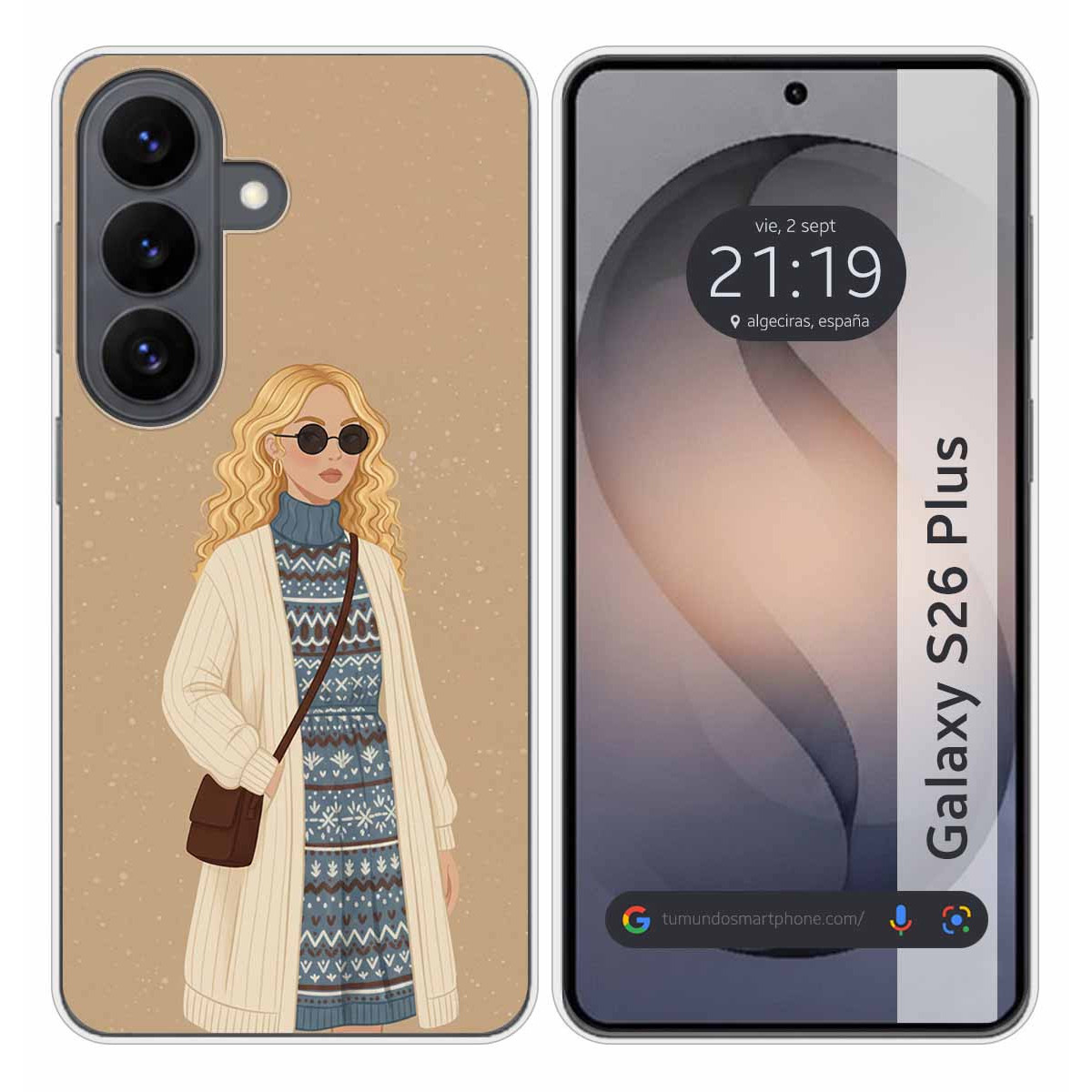 Funda Silicona para Samsung Galaxy S26+ Plus 5G...