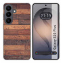 Funda Silicona para Samsung Galaxy S26+ Plus 5G diseño Madera 03 Dibujos