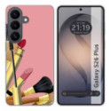 Funda Silicona para Samsung Galaxy S26+ Plus 5G diseño Brochas Dibujos