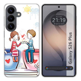 Funda Silicona para Samsung Galaxy S26+ Plus 5G diseño...