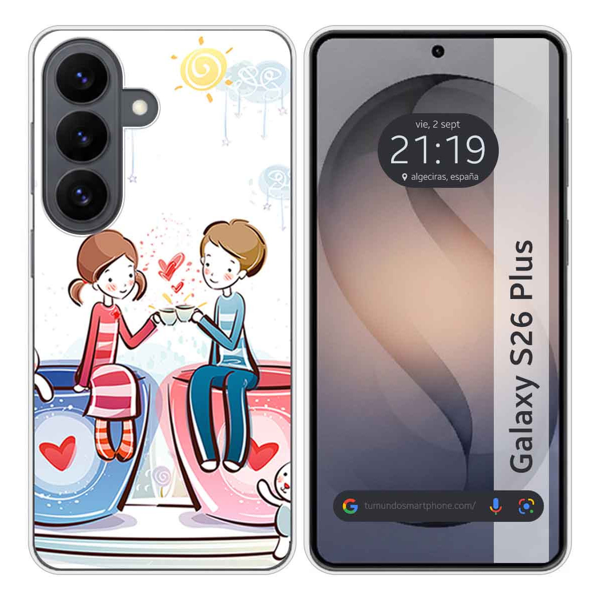 Funda Silicona para Samsung Galaxy S26+ Plus 5G...