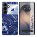 Funda Silicona para Samsung Galaxy S26+ Plus 5G diseño Circuito Dibujos