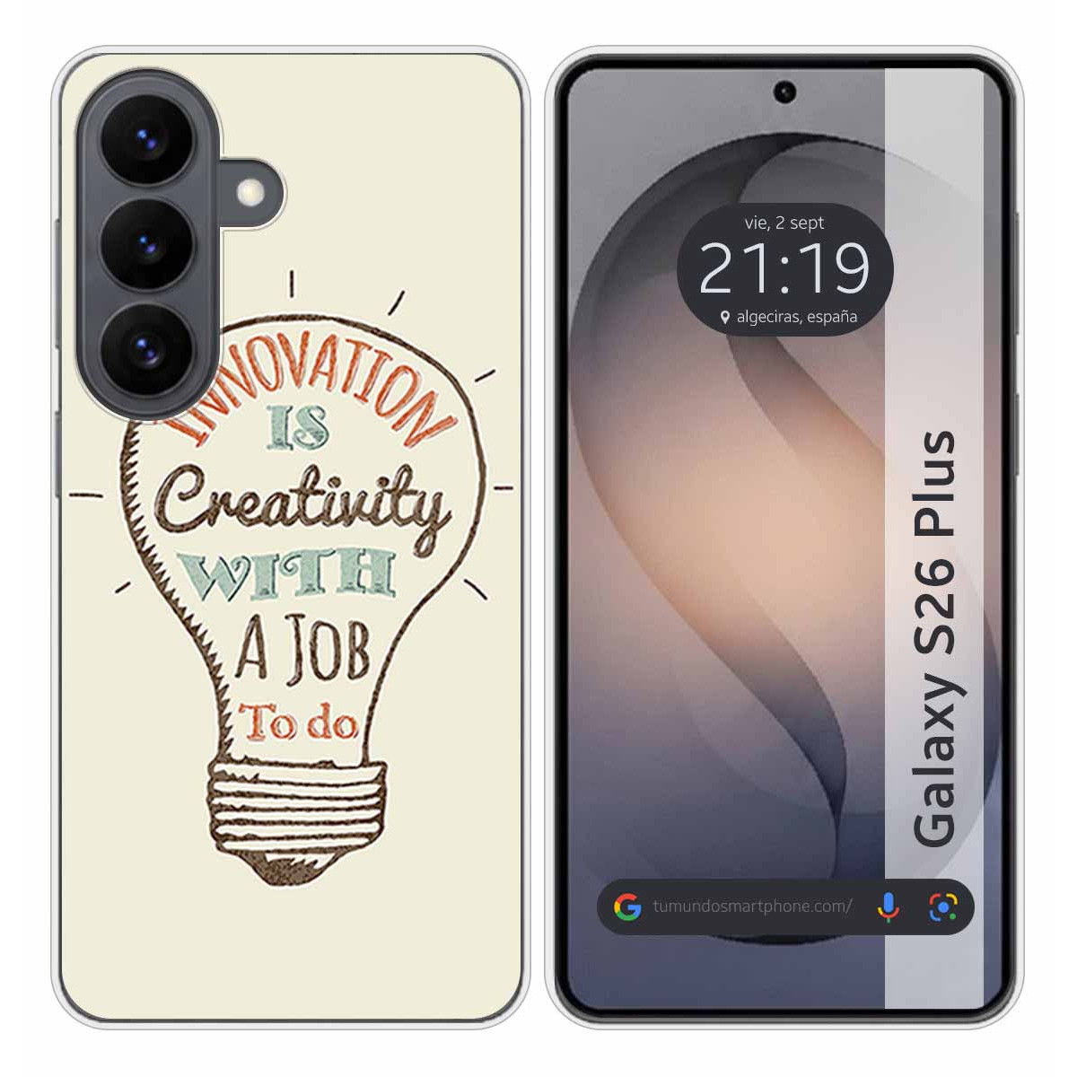 Funda Silicona para Samsung Galaxy S26+ Plus 5G...