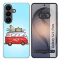 Funda Silicona para Samsung Galaxy S26+ Plus 5G diseño Furgoneta Dibujos