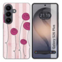 Funda Silicona para Samsung Galaxy S26+ Plus 5G diseño Flores Vintage Dibujos
