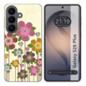 Funda Silicona para Samsung Galaxy S26+ Plus 5G diseño Primavera En Flor Dibujos