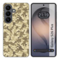 Funda Silicona para Samsung Galaxy S26+ Plus 5G diseño Sand Camuflaje Dibujos