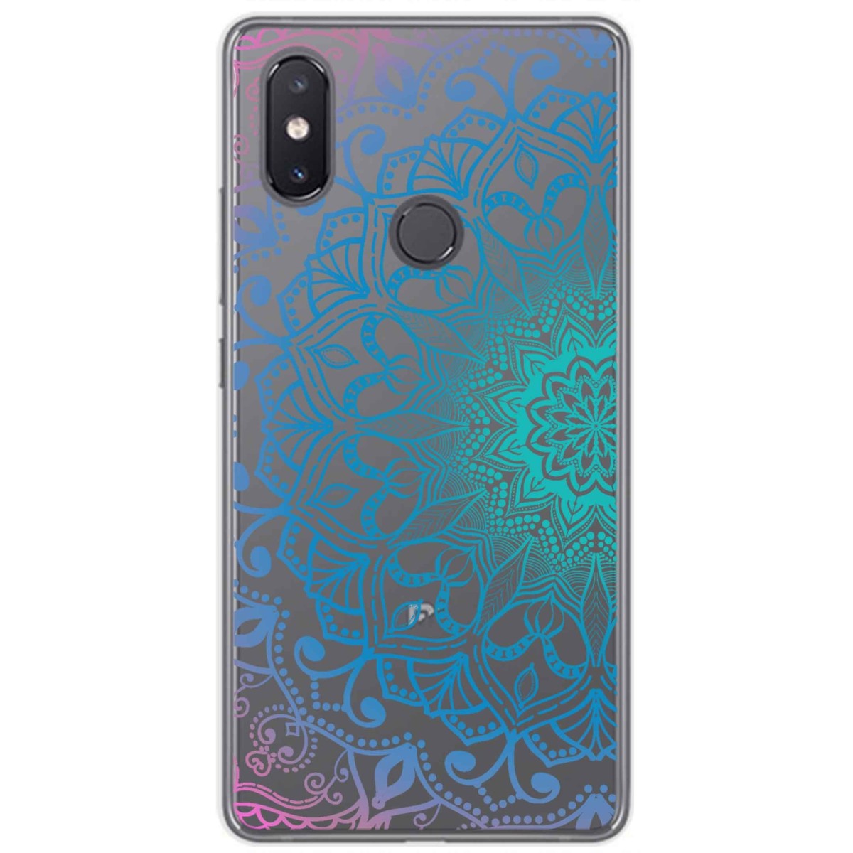 Funda Gel Transparente para Xiaomi Mi 8 Se Diseño Mandala Dibujos