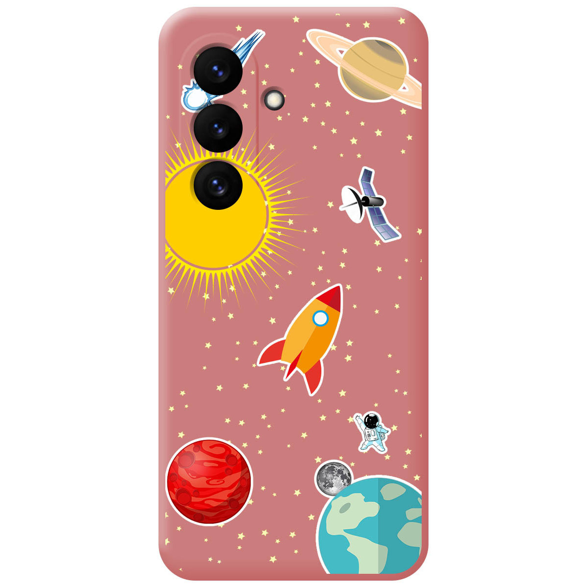 Funda Silicona Líquida Rosa para Samsung Galaxy...