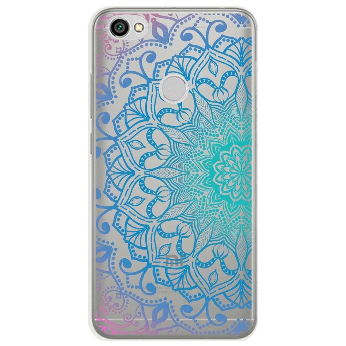 Funda Gel Transparente para Xiaomi Redmi Note 5A Pro / 5A Prime Diseño Mandala Dibujos