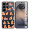 Funda Silicona Transparente para Samsung Galaxy S26 Ultra 5G diseño Capibara 01 Dibujos