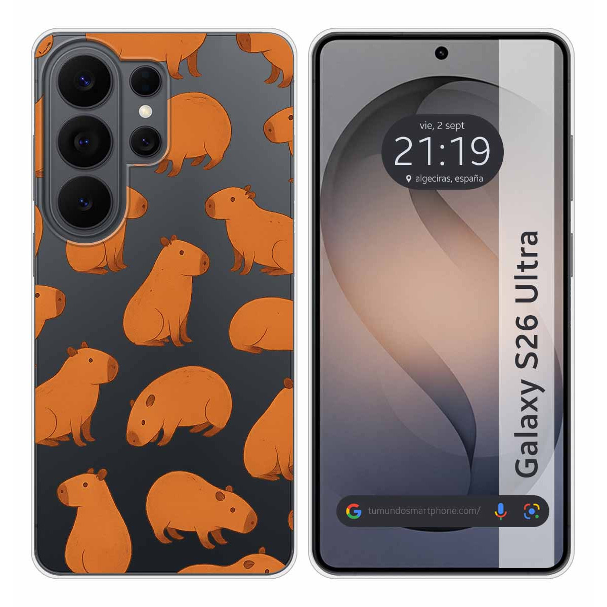 Funda Silicona Transparente para Samsung Galaxy...