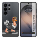 Funda Silicona Transparente para Samsung Galaxy S26 Ultra 5G diseño Avestruz Dibujos