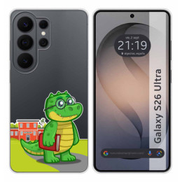 Funda Silicona Transparente para Samsung Galaxy S26 Ultra...