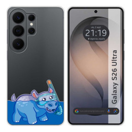 Funda Silicona Transparente para Samsung Galaxy S26 Ultra...