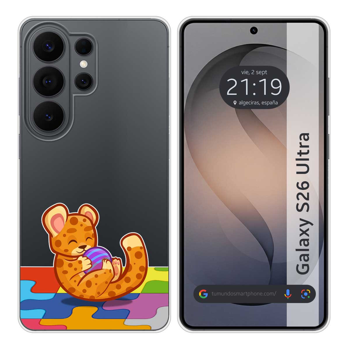 Funda Silicona Transparente para Samsung Galaxy...