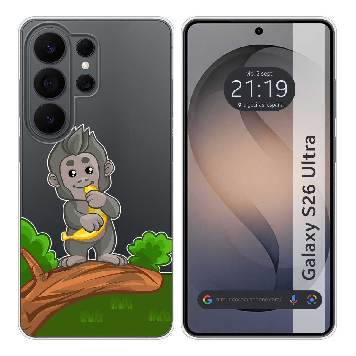 Funda Silicona Transparente para Samsung Galaxy...