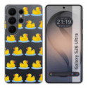 Funda Silicona Transparente para Samsung Galaxy S26 Ultra 5G diseño Pato Dibujos