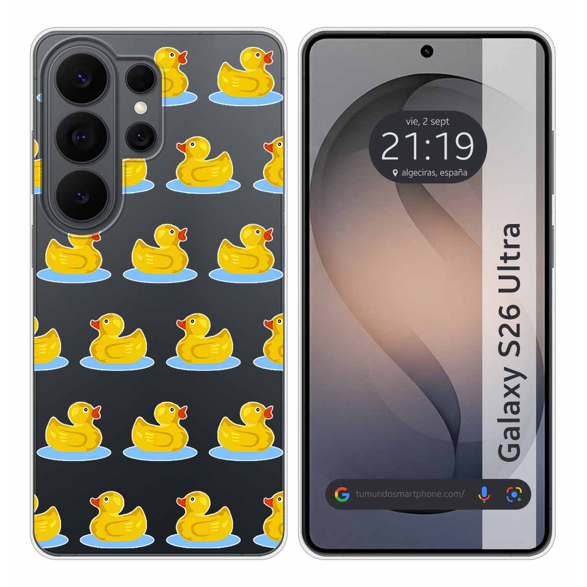 Funda Silicona Transparente para Samsung Galaxy...