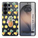 Funda Silicona Transparente para Samsung Galaxy S26 Ultra 5G diseño Piña Dibujos