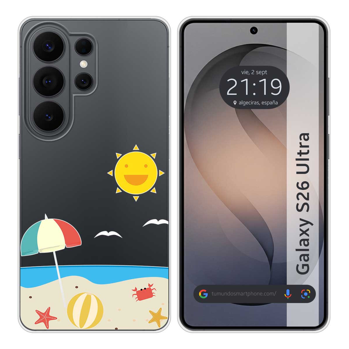 Funda Silicona Transparente para Samsung Galaxy...