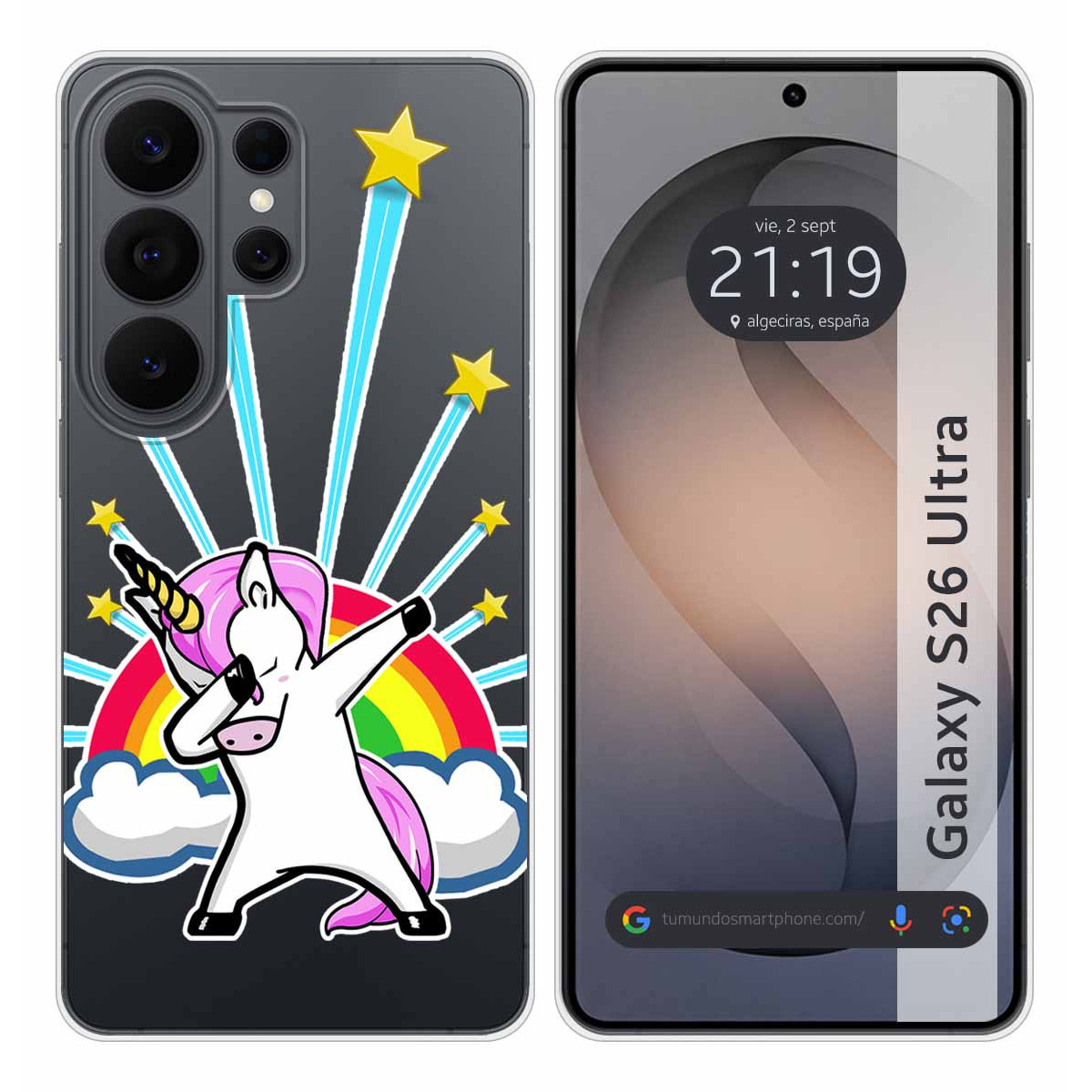 Funda Silicona Transparente para Samsung Galaxy...
