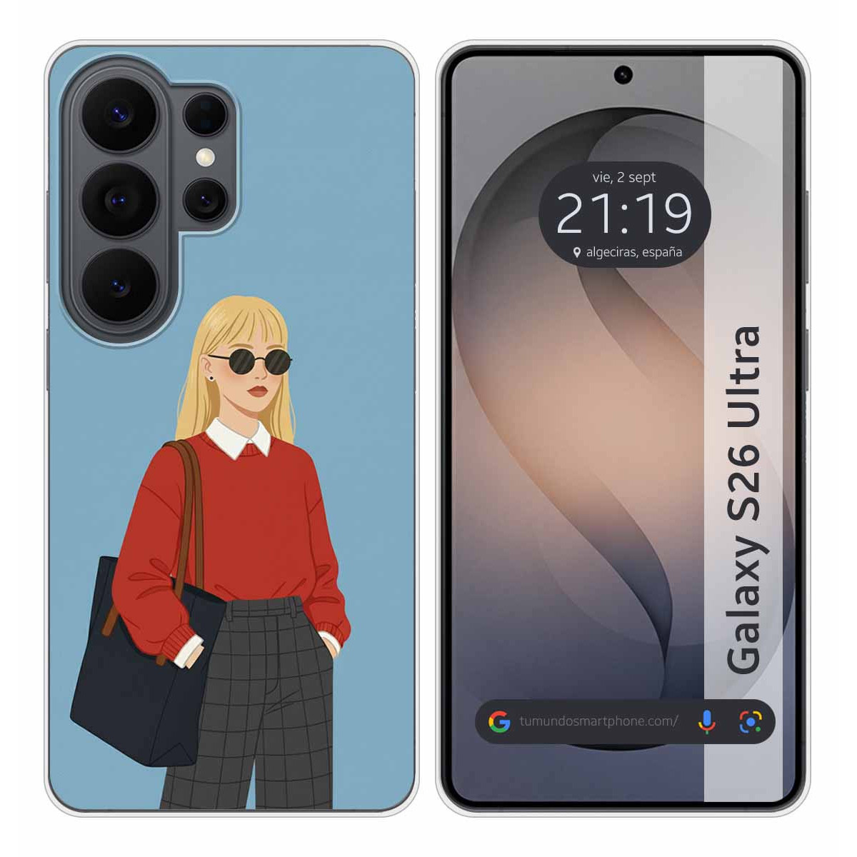Funda Silicona para Samsung Galaxy S26 Ultra 5G...
