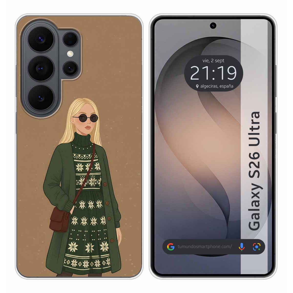 Funda Silicona para Samsung Galaxy S26 Ultra 5G...
