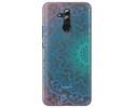 Funda Gel Transparente para Huawei Mate 20 Lite Diseño Mandala Dibujos