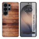 Funda Silicona para Samsung Galaxy S26 Ultra 5G diseño Madera 02 Dibujos