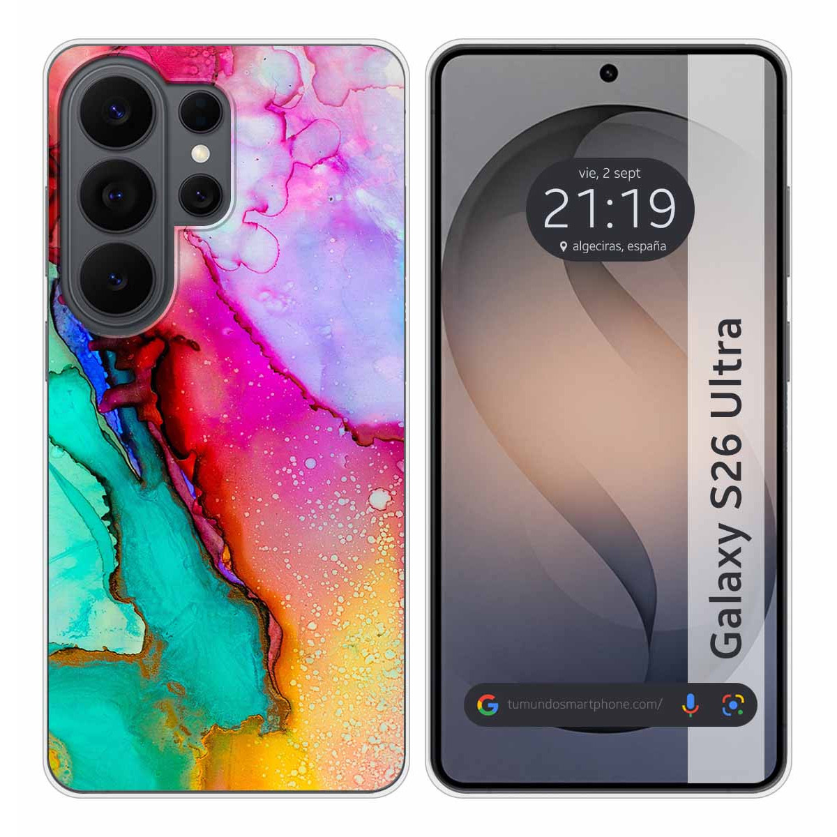 Funda Silicona para Samsung Galaxy S26 Ultra 5G diseño Mármol 15 Dibujos