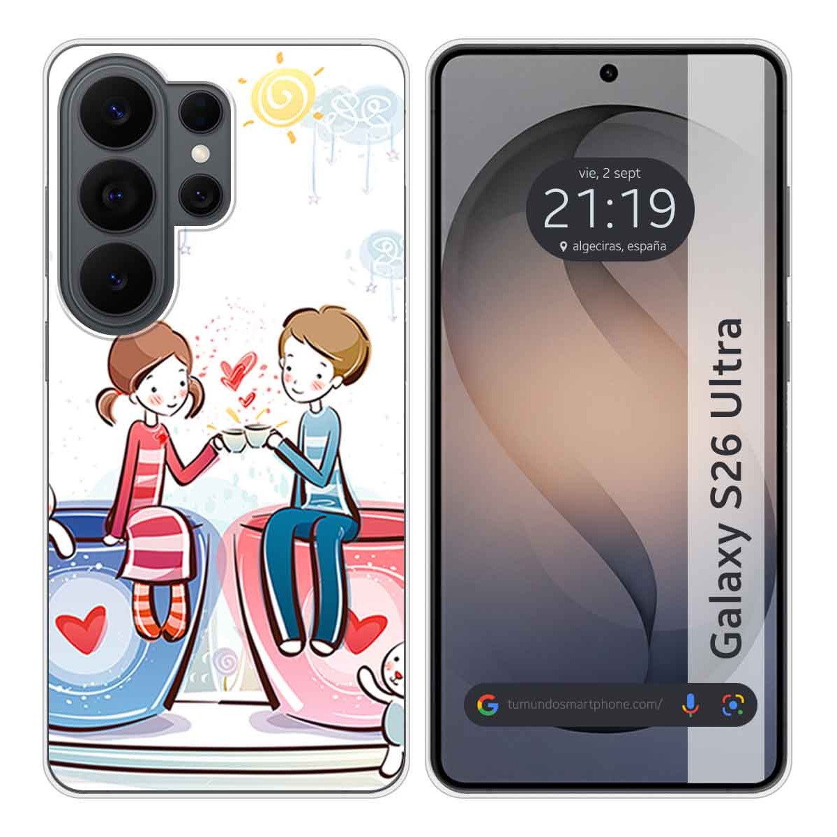 Funda Silicona para Samsung Galaxy S26 Ultra 5G...
