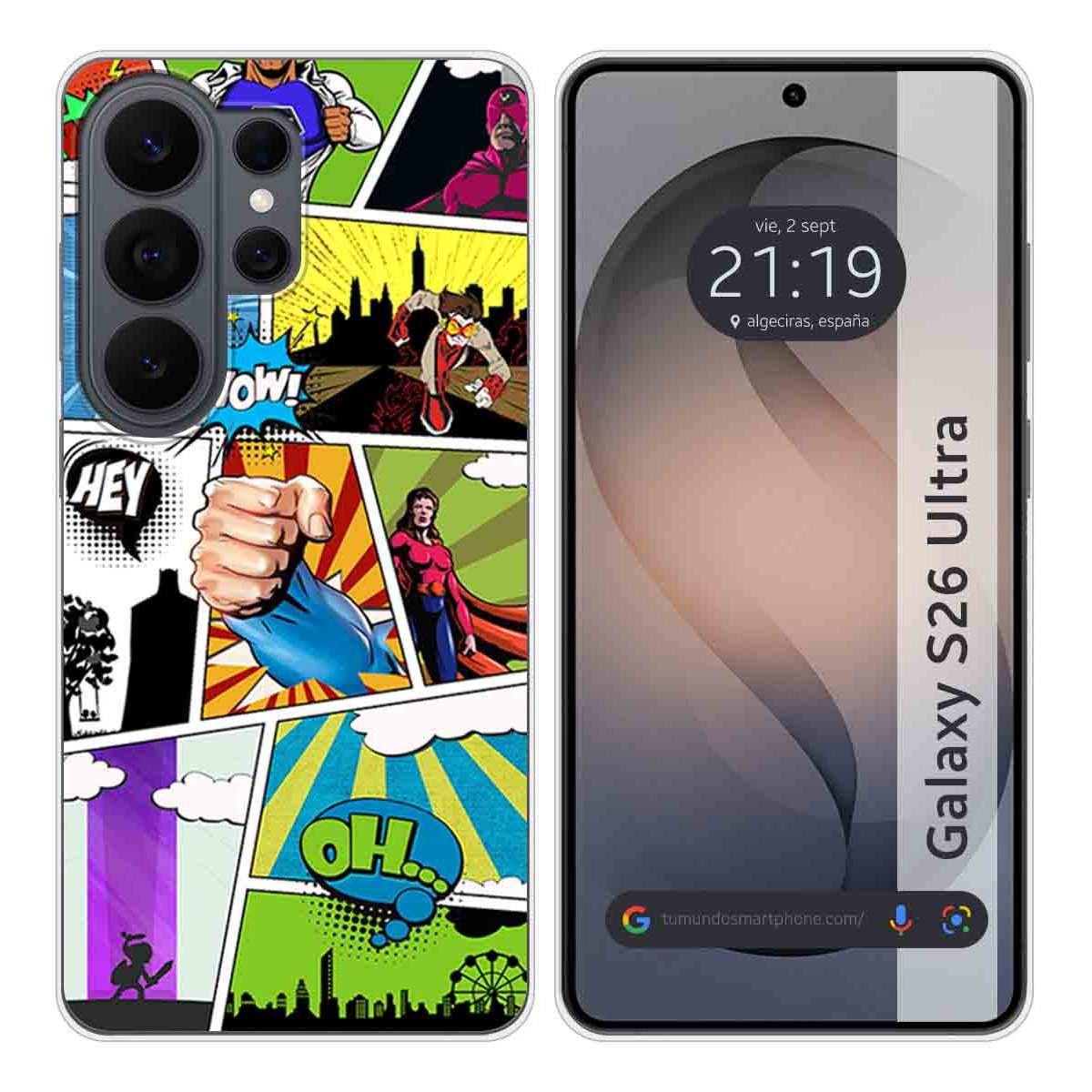 Funda Silicona para Samsung Galaxy S26 Ultra 5G...